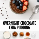 Overnight Chocolate Chia Pudding
